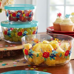 Pioneer Woman Birthday Floral Nesting Candy Bowls